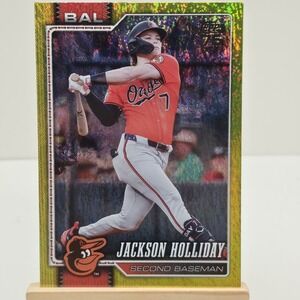 Jackson Holliday 2026 Topps Series 1 YELLOW FOIL /399 #92 Baltimore Orioles